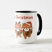 Mug Red Panda Christmas Red Pandas Merry Christmas (Devant droit)