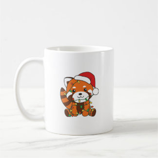 Mug Red Panda Christmas Winter Animals Red Pandas