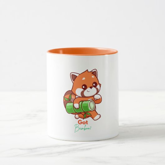 Mug Red Panda Got Bamboo? (Centre)