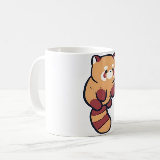 Mug Red panda Magic (Devant gauche)