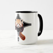 Mug Red Panda with zipper (Devant droit)