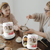Mug Red Photo Collage Meilleure Maman Joyeuse Fête des