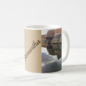 Mug Red Rock Photo Prescott Arizona Lake (Devant droit)