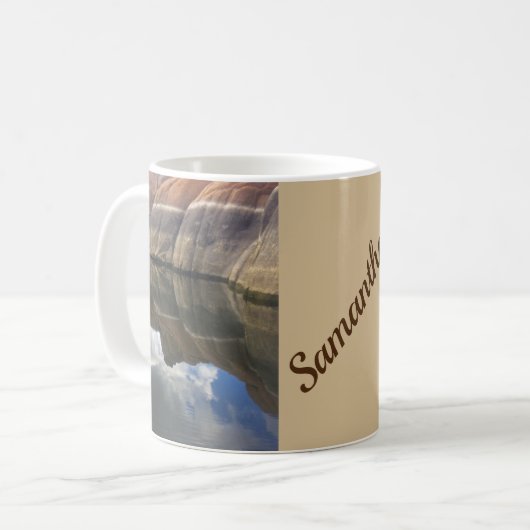 Mug Red Rock Photo Prescott Arizona Lake (Devant gauche)