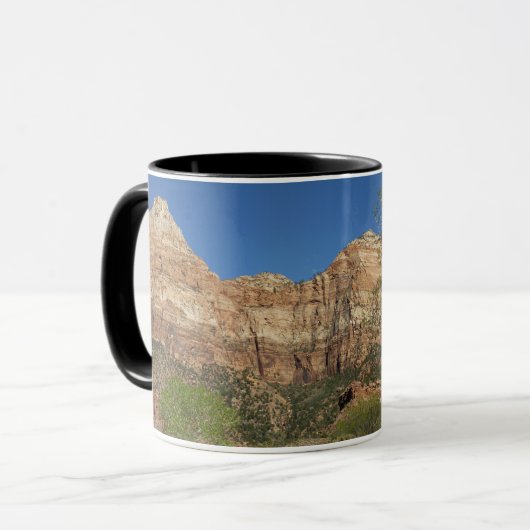 Mug Red Rocks à Zion National Park Photographie (Devant gauche)