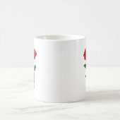 Mug Red Roses and Leaves (Centre)