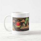 Mug Red Sailboat Paysage peinture à l'huile Imprimer (Gauche)