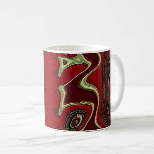 Mug Red Scramble (Devant droit)