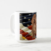 MUG RED SETTER CURLING  (Devant gauche)