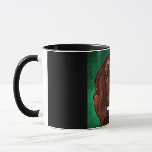 Mug Red setter irlandais (Gauche)