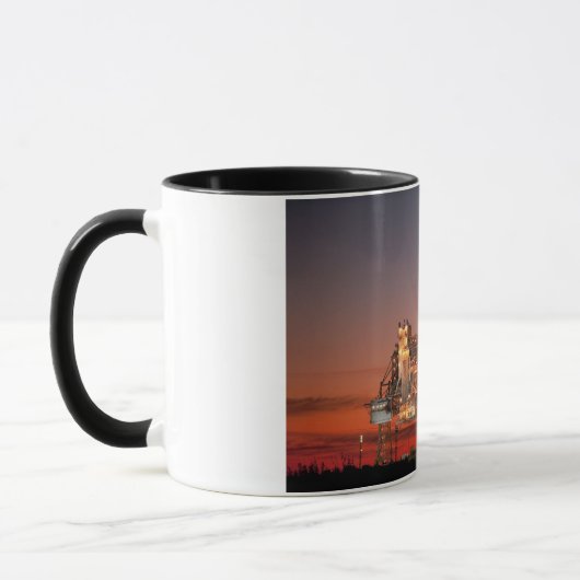 Mug Red Sky for Space Shuttle Atlantis Launch (Gauche)