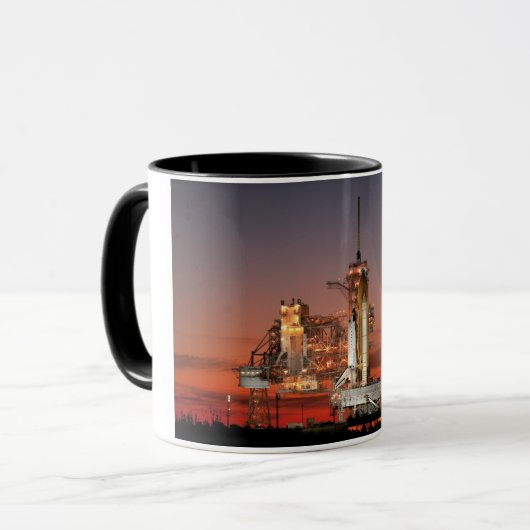 Mug Red Sky for Space Shuttle Atlantis Launch (Devant gauche)