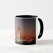 Mug Red Sky for Space Shuttle Atlantis Launch (Devant droit)