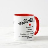 Mug Red Star Inn Restaurant, Chicago, IL (Devant droit)