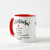 Mug Red Star Inn Restaurant, Chicago, IL (Devant gauche)
