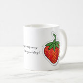 Mug Red Sweet Strawberry - modifier l'expression (Devant droit)