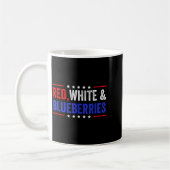 Mug Red, White And Blueberries Patriot Dom 2025  (Gauche)
