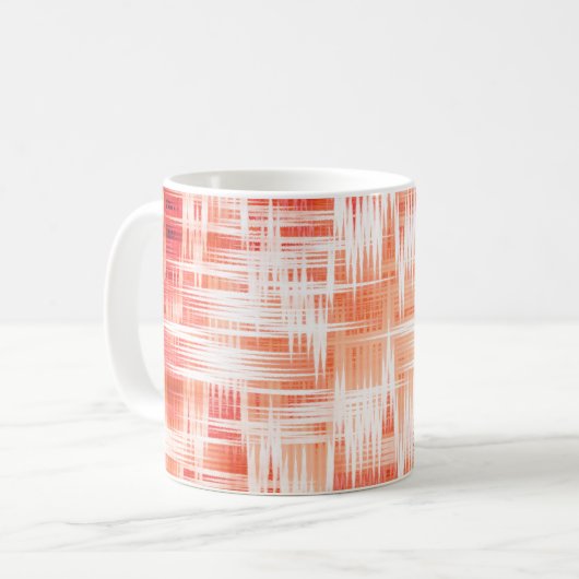 Mug Red zigzag (Devant gauche)
