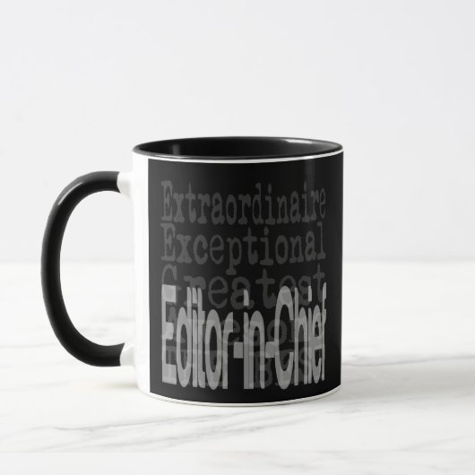 Mug Rédacteur en chef Extraordinaire (Gauche)