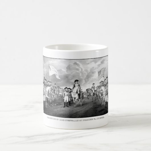 Mug Reddition de seigneur Cornwallis At Yorktown (Centre)