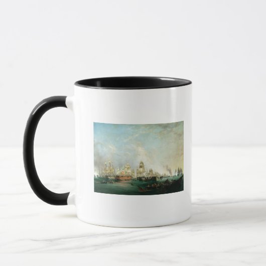 Mug Reddition du 'Santissima Trinidad à (Gauche)