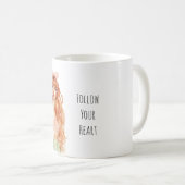 Mug Redhead Girl Pink Bow (Devant droit)