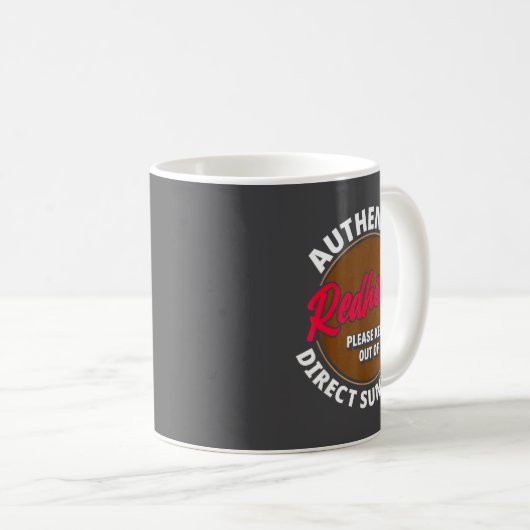 Mug Redhead Keep Out Of Sunlight - Funny Ginger (Devant droit)