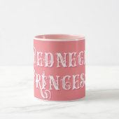 Mug Redneck Princess Fancy Texte rose (Centre)