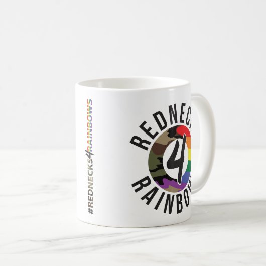 Mug Rednecks 4 Rainbows (Devant droit)