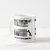 Mug Réduction de la bureaucratie - Musique (Devant gauche)