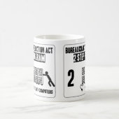 Mug Réduction de la bureaucratie - Musique (Centre)