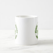 Mug Réduire la réutilisation du recyclage (Centre)
