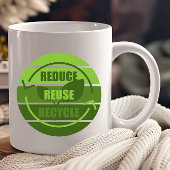 Mug Réduire la réutilisation du recyclage