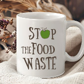 Mug Réduire le recyclage des déchets alimentaires écol