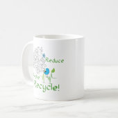 Mug Réduire les oiseaux (Devant gauche)