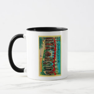 Mug Redwoods, Californie - Scènes de grandes lettres