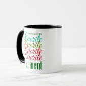 Mug Réécriture d'instruction en programmation Cobol (Devant gauche)