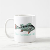 Mug Reel Awesome Papa Fun Citation du Père (Gauche)