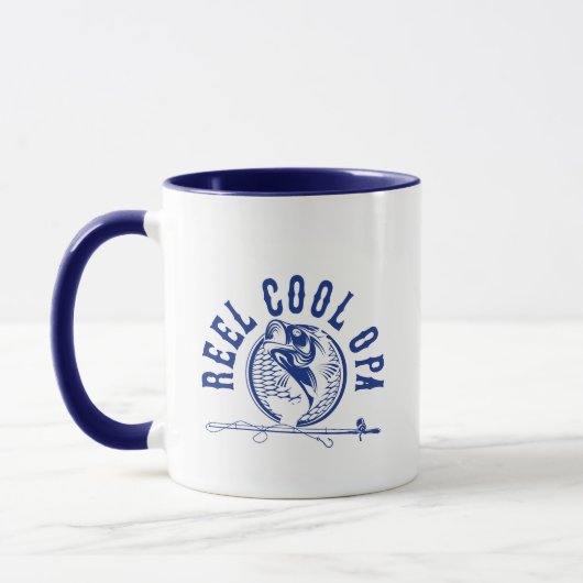 Mug Reel Cool Fishing Opa (Gauche)