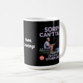 Mug Reel Cool Funny Papa Pêche Perfect Cadeau (Devant droit)