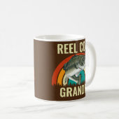 Mug Reel cool Grandpa fête des pères de pêche (Devant droit)