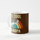 Mug Reel cool Grandpa fête des pères de pêche (Devant gauche)