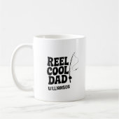 Mug Reel Cool Papa Pêche Funny Fête des pères cadeau (Gauche)