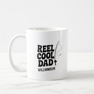 Mug Reel Cool Papa Pêche Funny Fête des pères cadeau
