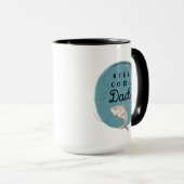 Mug Reel Cool Papa Pêche Musique (Devant droit)