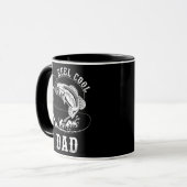Mug Reel Cool Papa Pêche Papa Fête des pères Cadeau   (Devant gauche)
