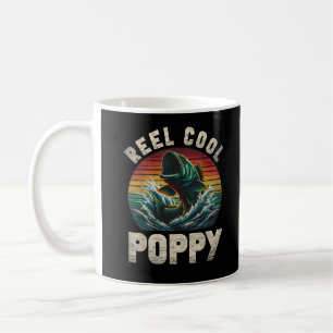Mug Reel Cool Poppy Pêche Fête des pères de pavot Pêch