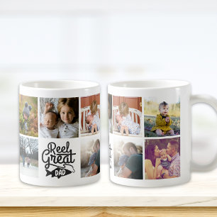 Mug Reel Great Papa Pêcher Musique personnalisée
