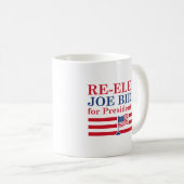 Mug Réélire Biden 2024 (Devant droit)