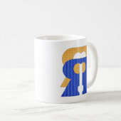Mug Reese Rideout Bleu & Or (Devant droit)